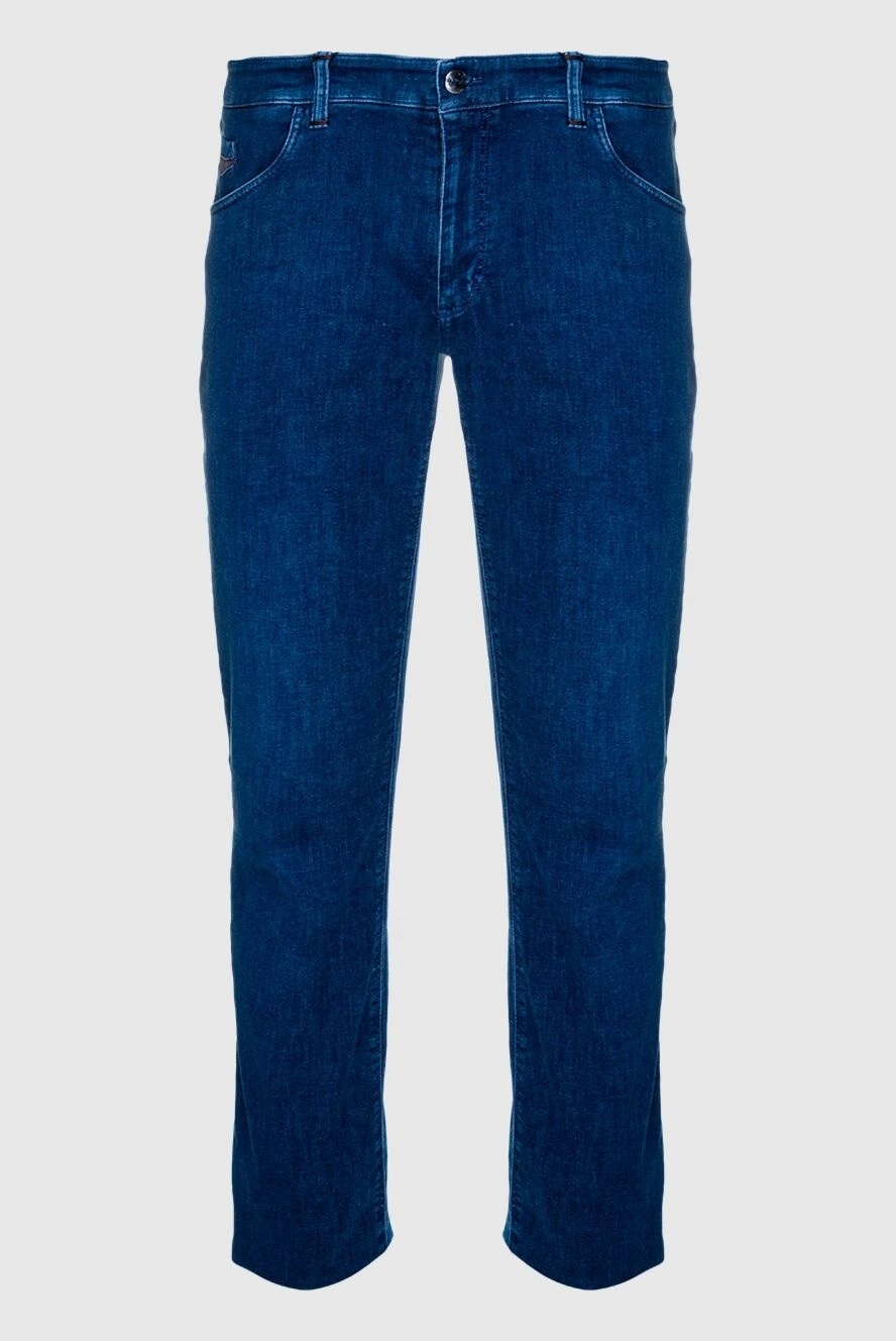 Zilli man cotton and polyester jeans blue for men купить с ценами и фото 154147 - photo 1