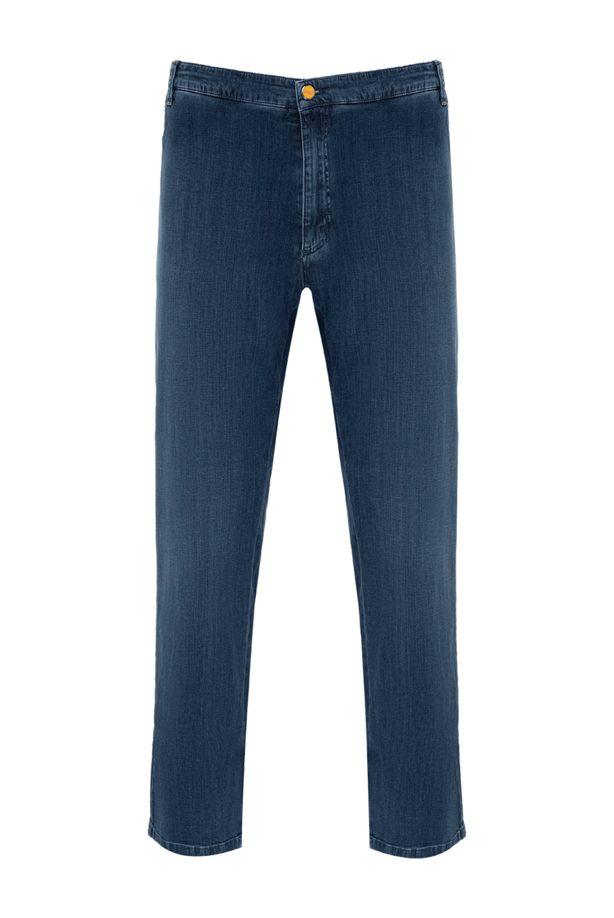 Zilli man blue cotton jeans for men купить с ценами и фото 154158 - photo 1