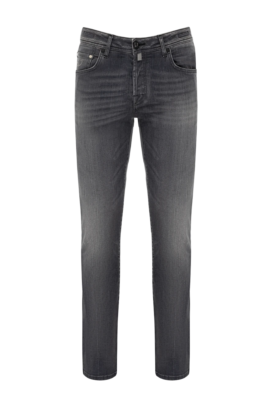 Jacob Cohen man gray cotton and elastane jeans for men купить с ценами и фото 154301 - photo 1