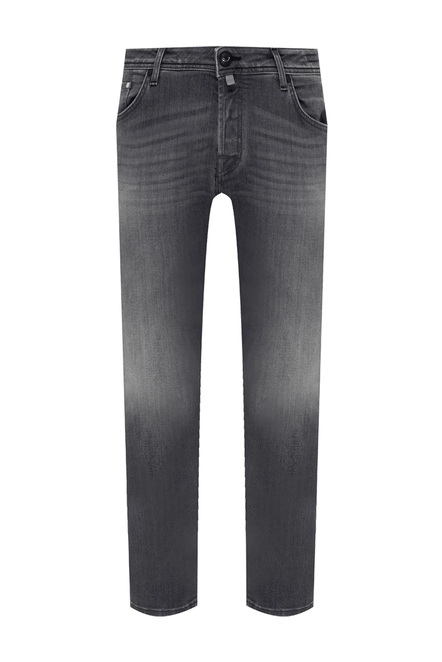 Jacob Cohen man gray cotton and elastane jeans for men купить с ценами и фото 154303 - photo 1