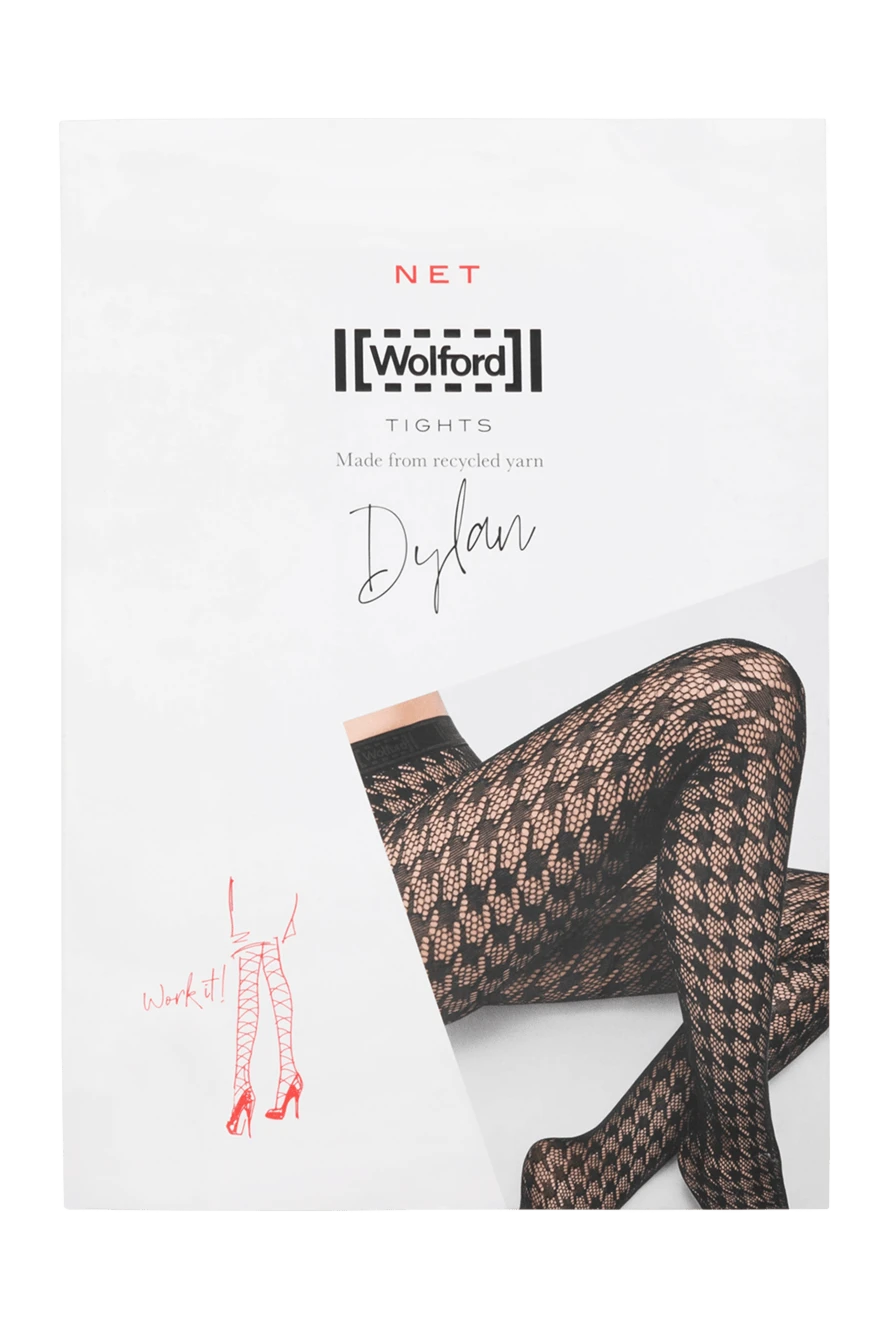 Wolford woman wolford black polyamide and elastane pantyhose for women купить с ценами и фото 154385 - photo 1