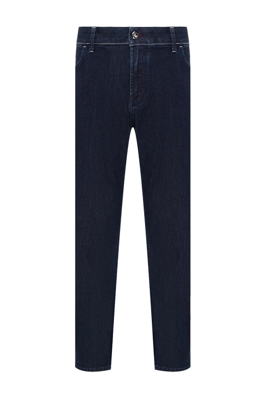 Stefano Ricci men's cotton jeans, classic blue
154415 - photo 1