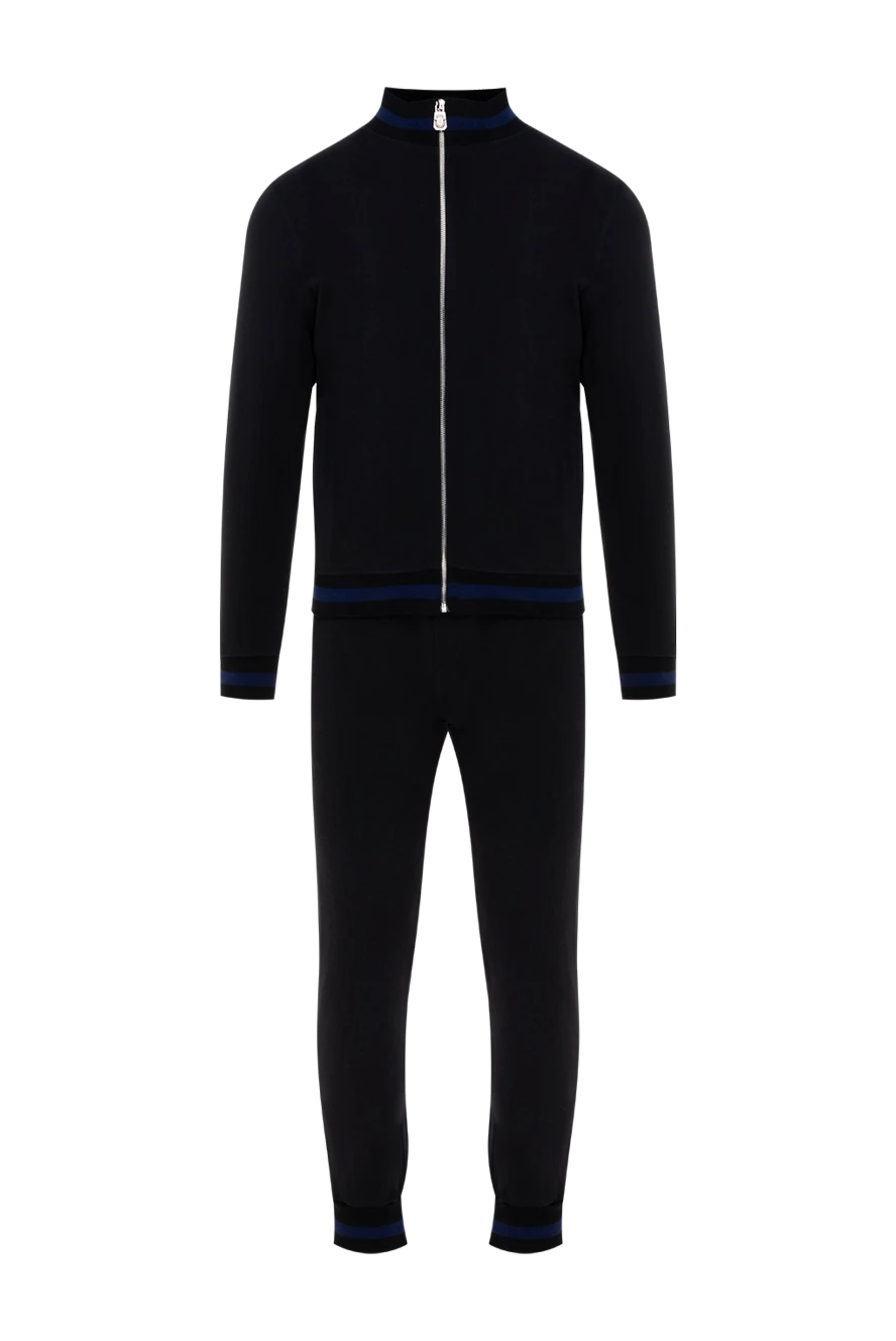 Billionaire man men's cotton sports suit, black купить с ценами и фото 154456 - photo 1