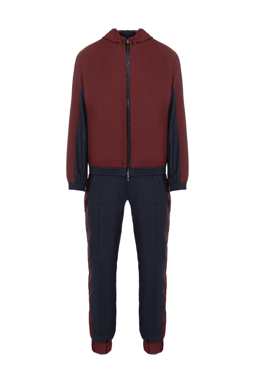 Torras man men's sports suit made of polyester, silk and wool, burgundy купить с ценами и фото 154548 - photo 1