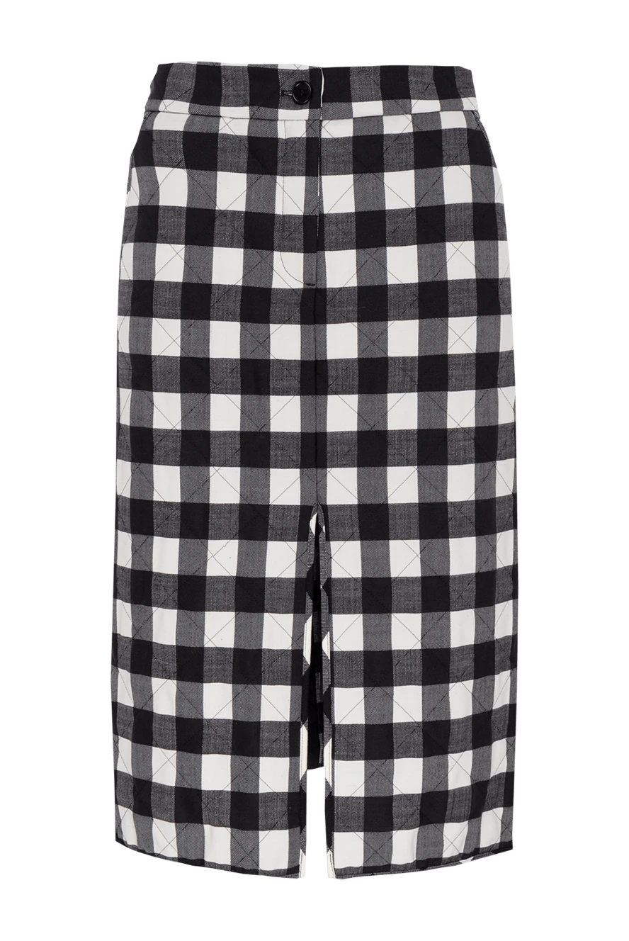 MSGM woman black skirt for women купить с ценами и фото 154612 - photo 1