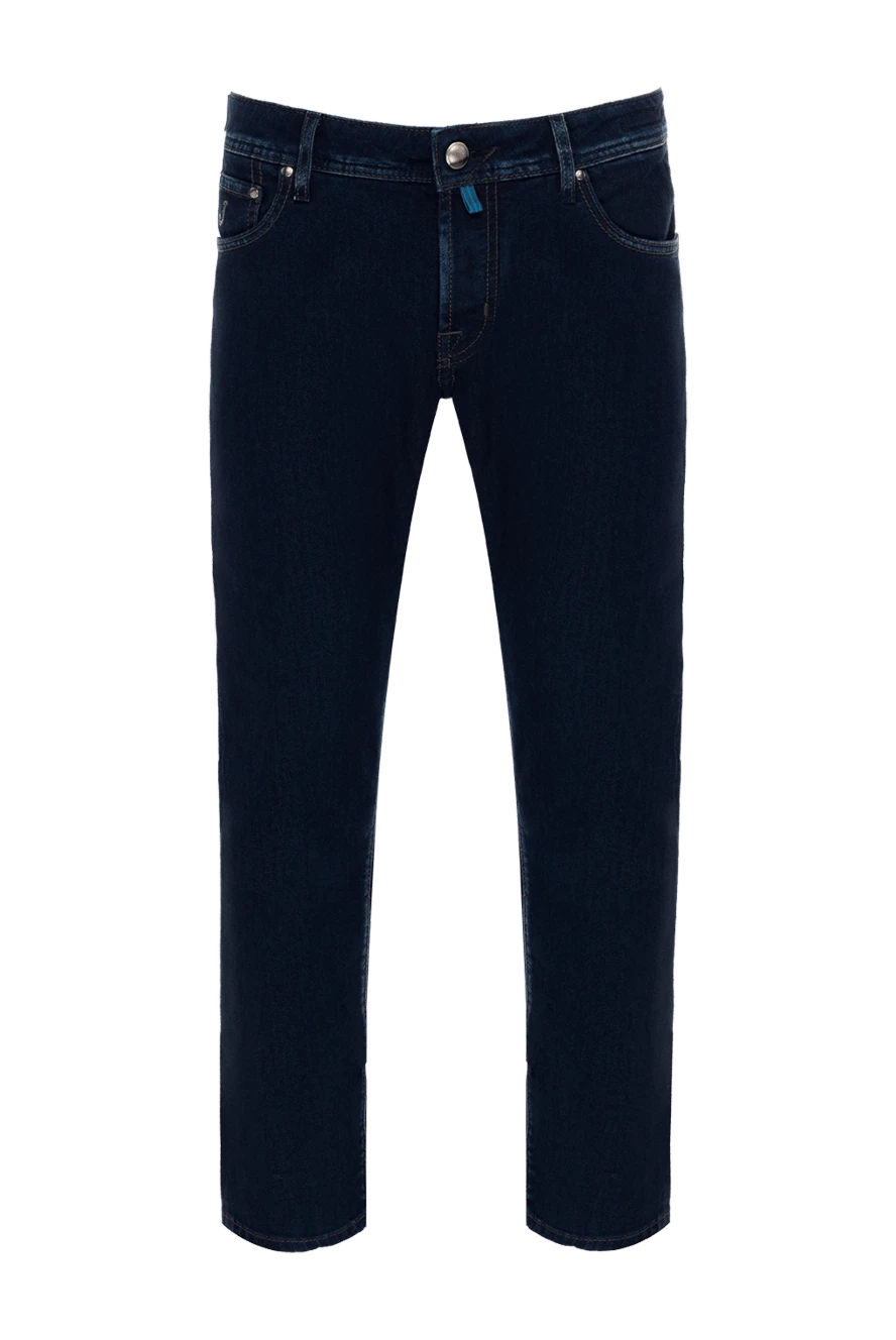 Jacob Cohen man cotton and elastane blue jeans for men купить с ценами и фото 155013 - photo 1