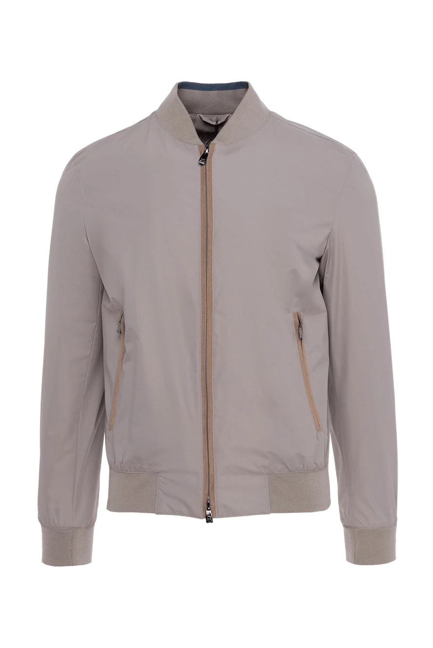 Corneliani man polyester jacket gray for men купить с ценами и фото 155051 - photo 1