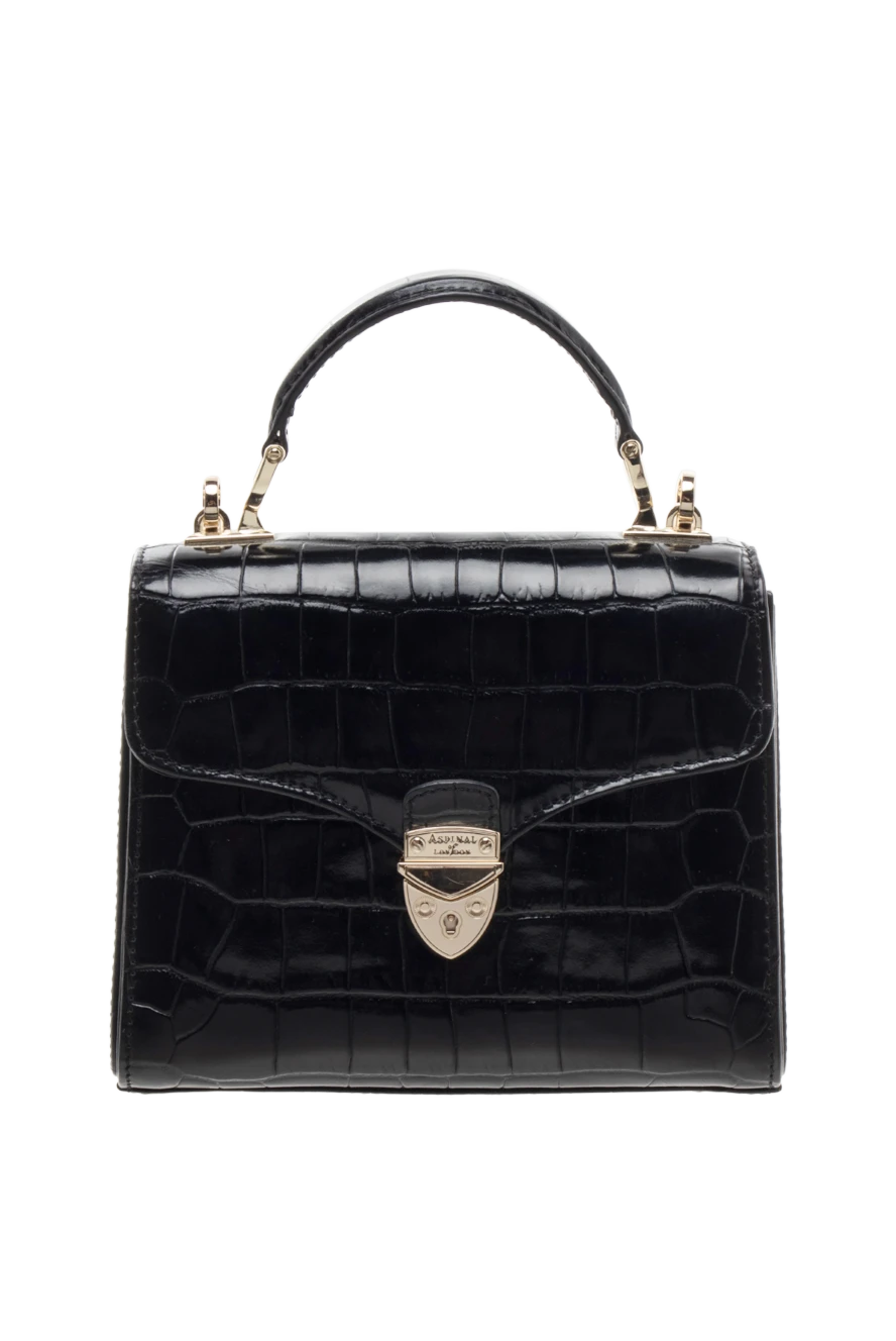 Aspinal of London woman black leather bag for women купить с ценами и фото 155270 - photo 1