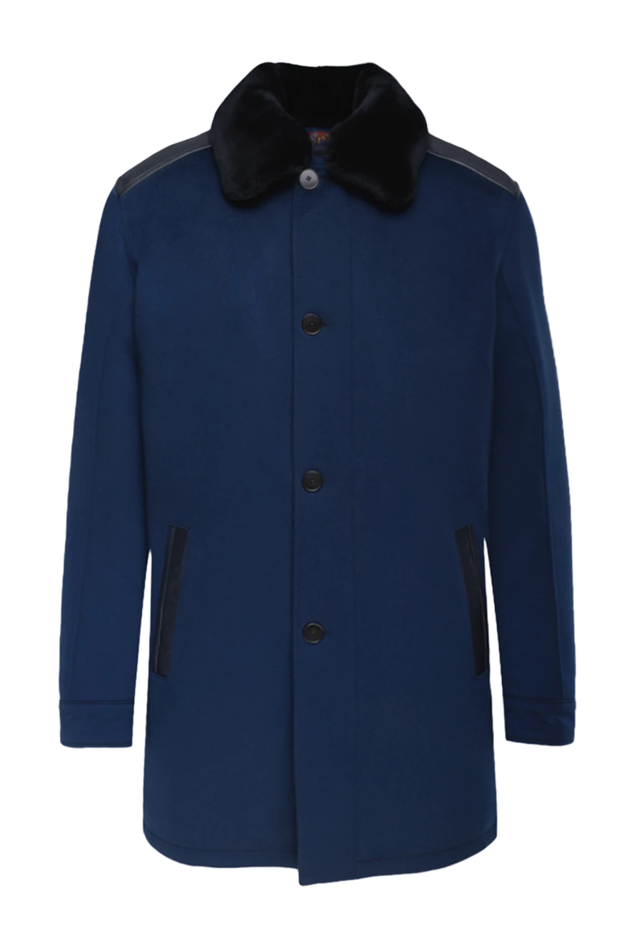 Torras man cashmere coat blue for men купить с ценами и фото 155274 - photo 1