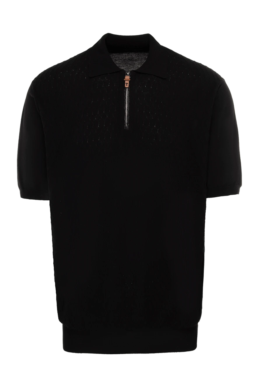 Torras man cashmere and alligator polo black for men купить с ценами и фото 155286 - photo 1