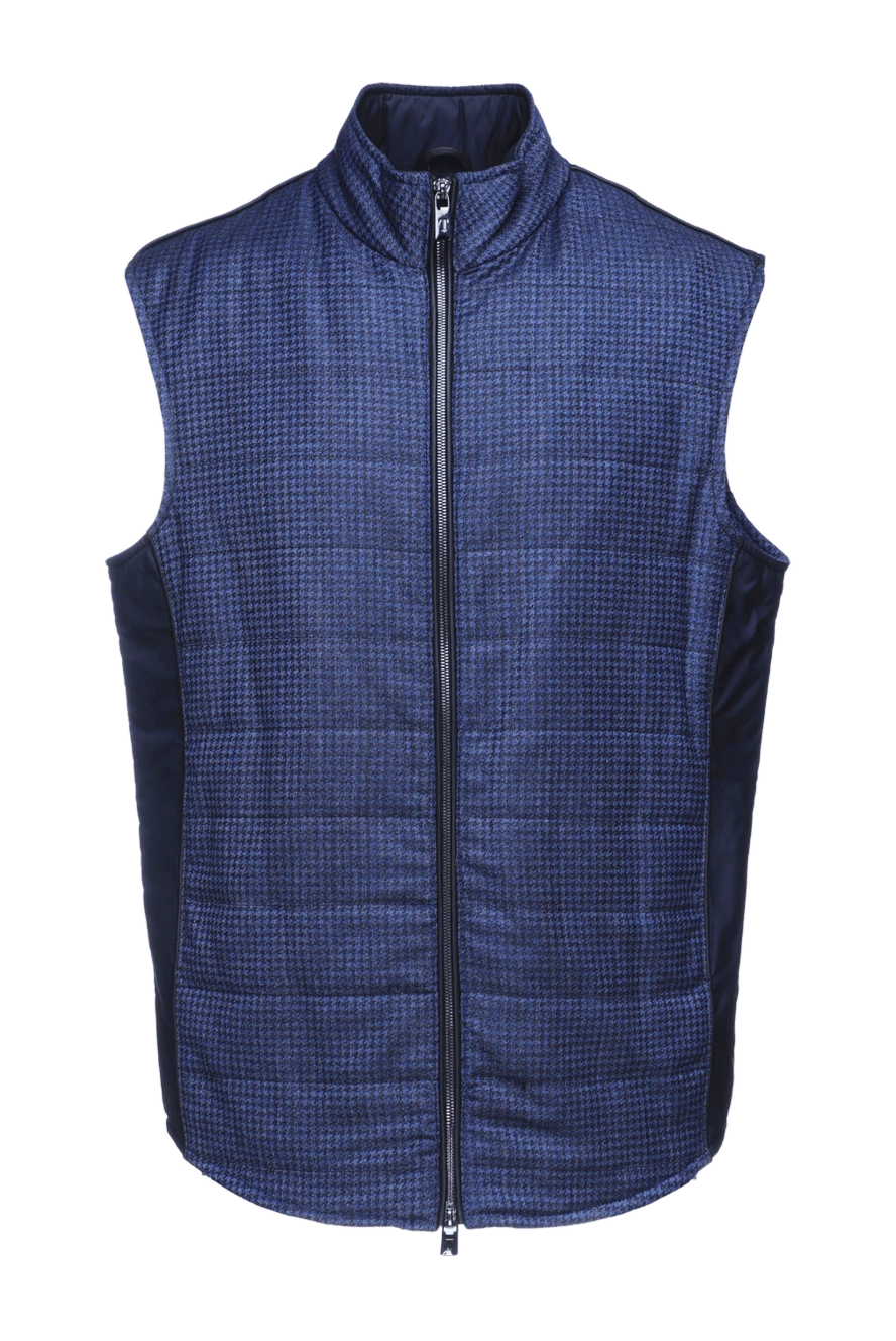 Torras man wool and polyamide vest blue for men купить с ценами и фото 155304 - photo 1