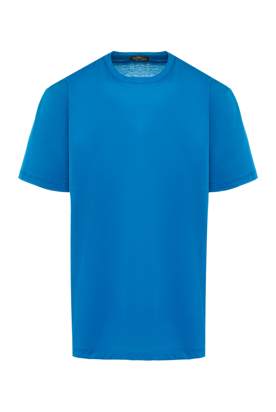 Cesare di Napoli basic knitted t-shirt in a rich azure shade
155394 - photo 1