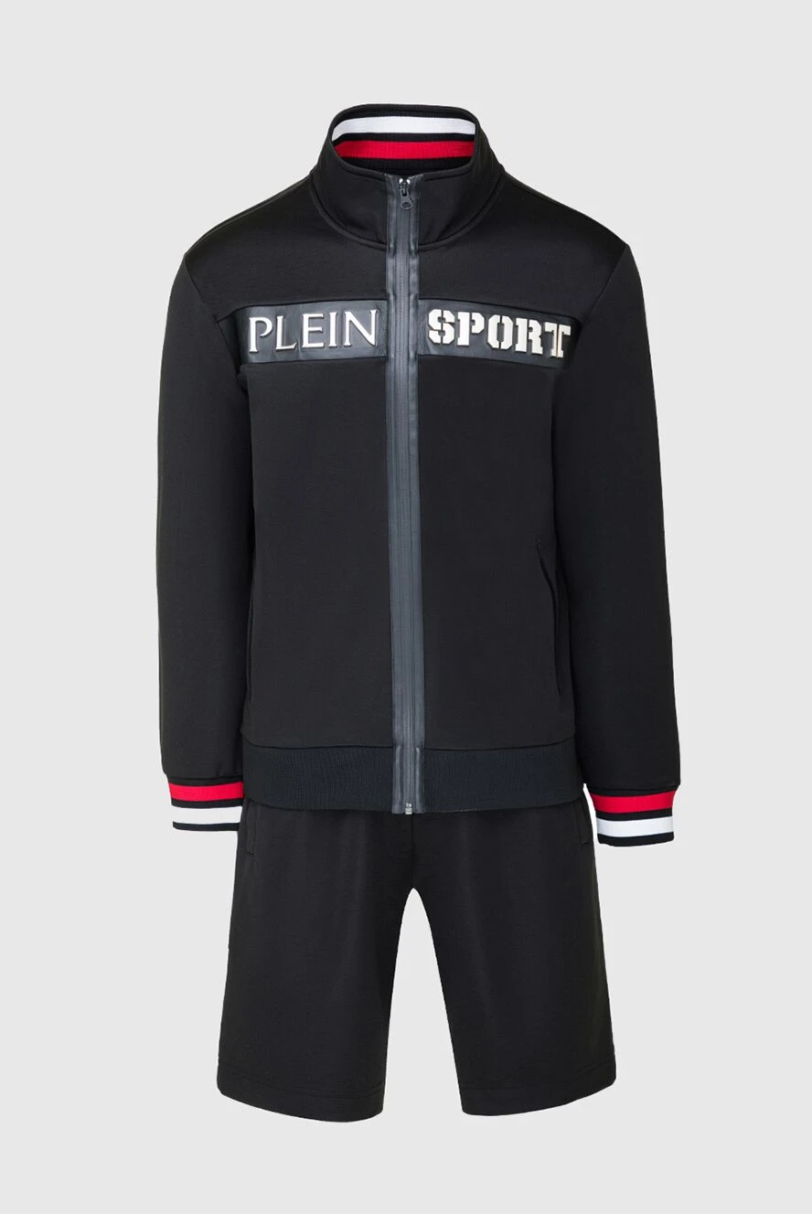 Plein Sport man men's sports suit made of polyamide, black купить с ценами и фото 155418 - photo 1