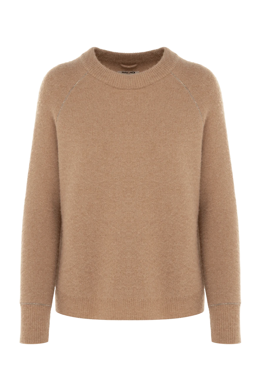 Max&Moi woman beige jumper for women купить с ценами и фото 155431 - photo 1