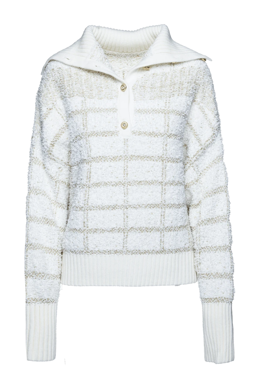 Max&Moi woman white jumper for women купить с ценами и фото 155438 - photo 1