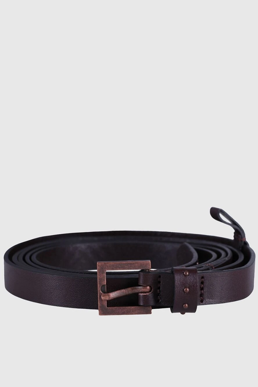 Panicale woman brown leather belt for women купить с ценами и фото 155481 - photo 1