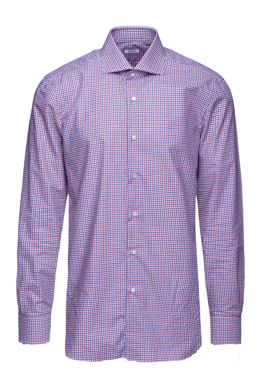 Barba Napoli man violet cotton shirt for men купить с ценами и фото 155586 - photo 1