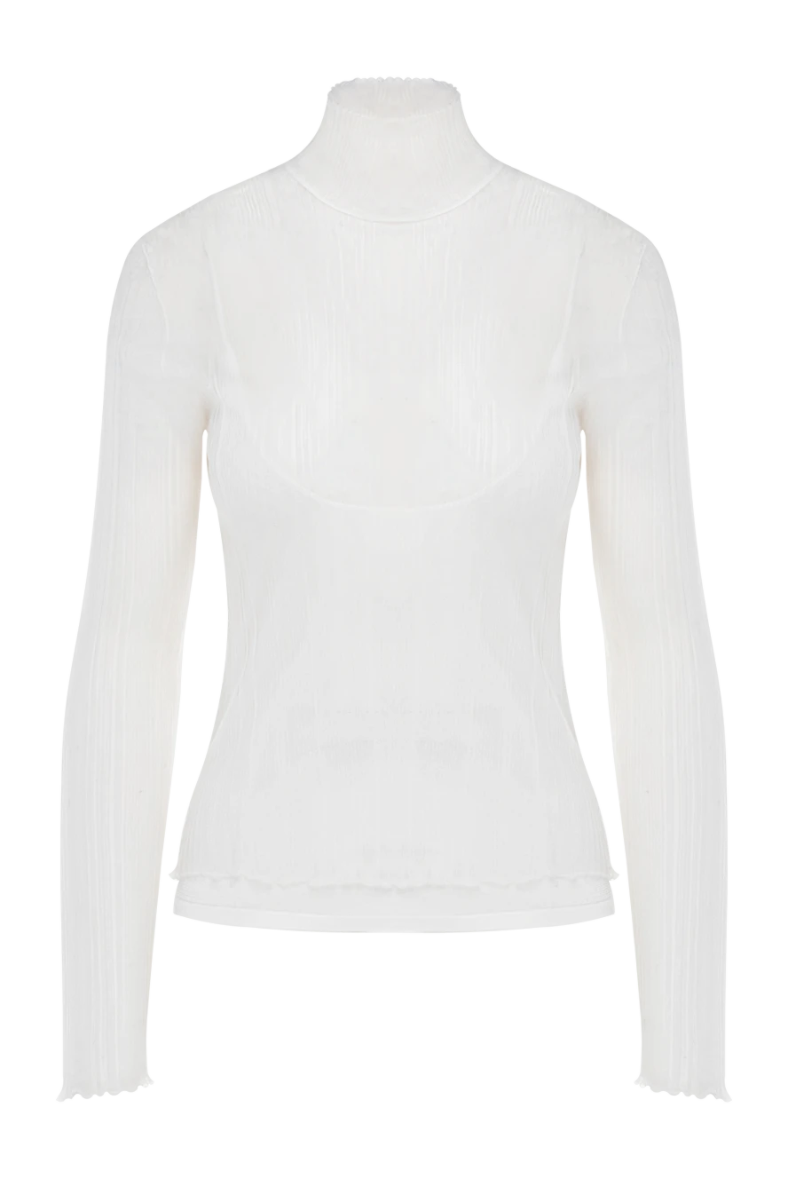 Herve Leger woman white nylon blouse for women купить с ценами и фото 155669 - photo 1