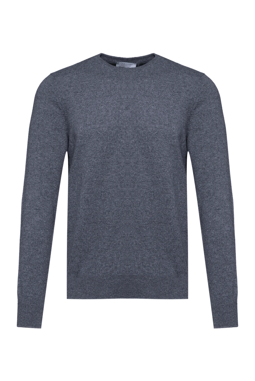 Gran Sasso man cashmere jumper gray for men купить с ценами и фото 155838 - photo 1