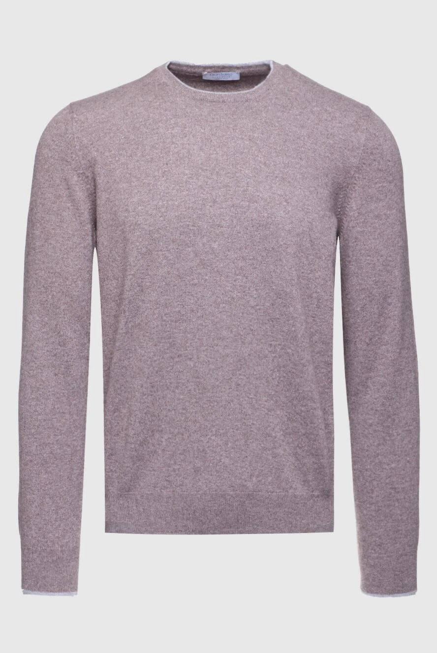 Gran Sasso man cashmere jumper gray for men купить с ценами и фото 155841 - photo 1