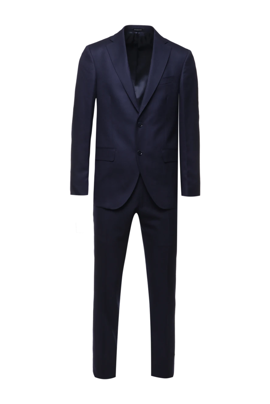 Sartoria Latorre man men's suit made of wool, blue купить с ценами и фото 155857 - photo 1