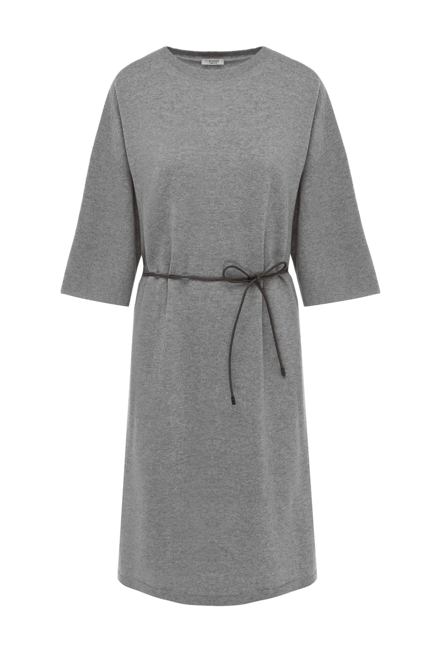 Peserico woman gray dress for women купить с ценами и фото 155884 - photo 1