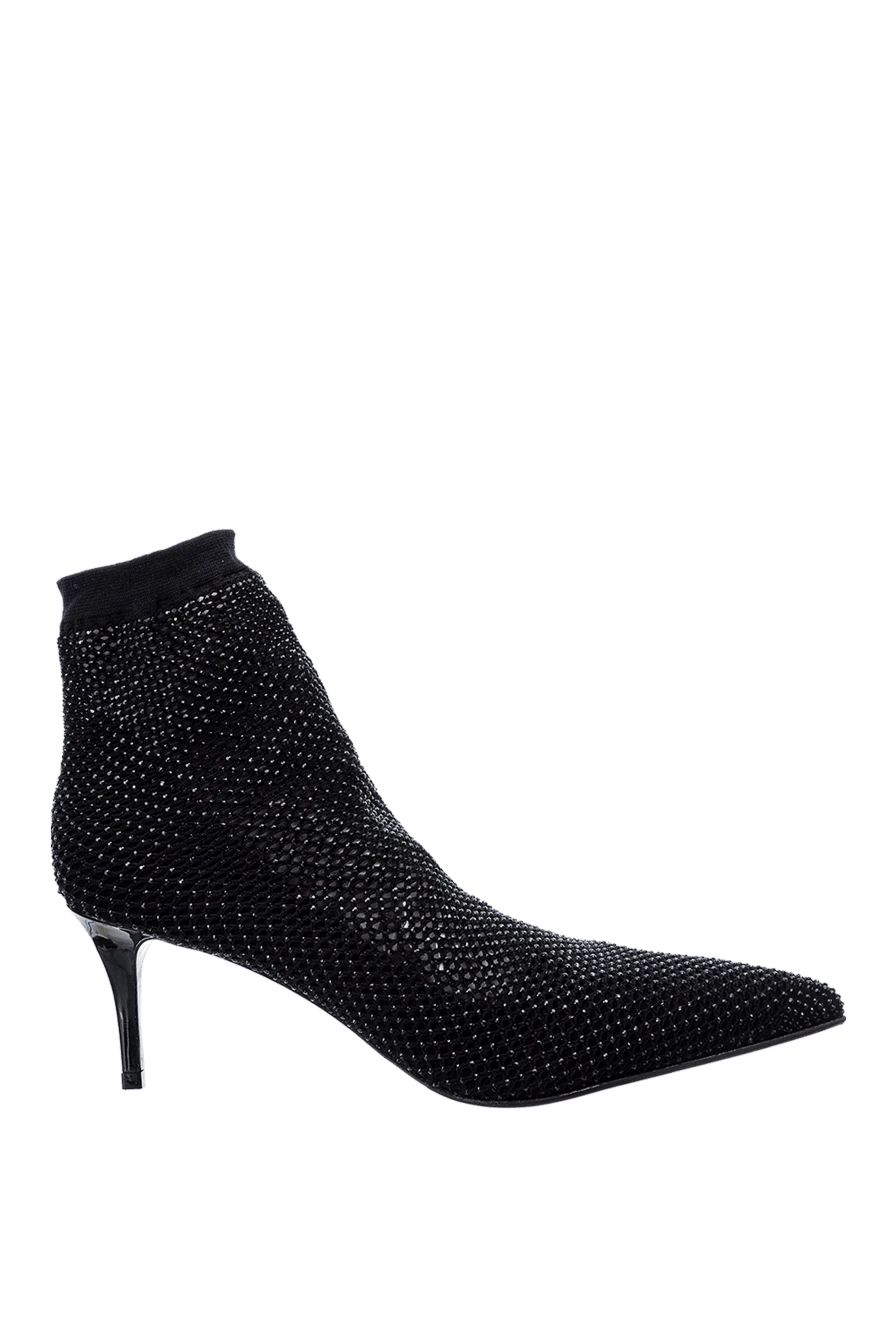 Le Silla woman black suede ankle boots for women купить с ценами и фото 155964 - photo 1