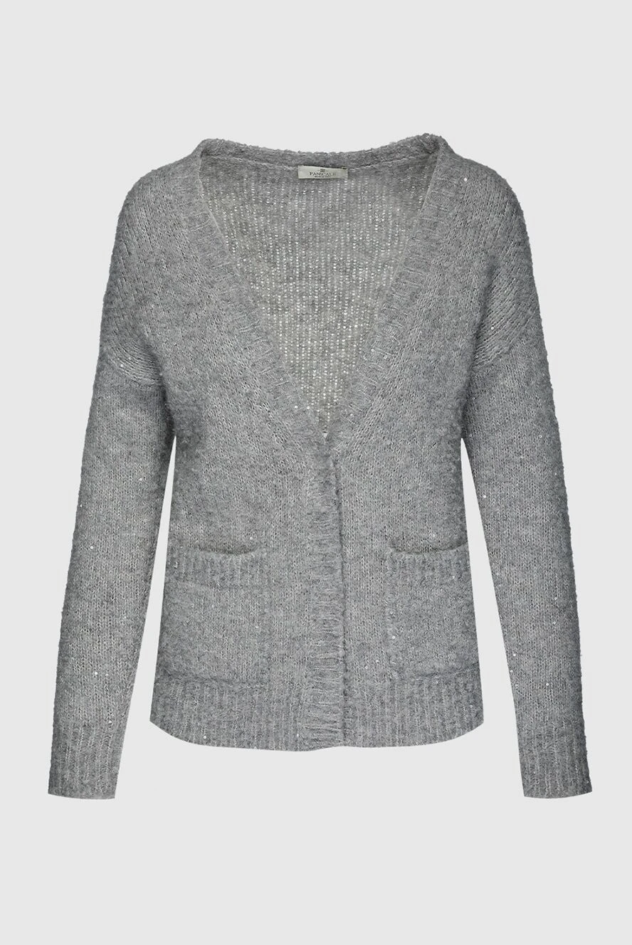 Panicale woman gray cardigan for women купить с ценами и фото 155979 - photo 1