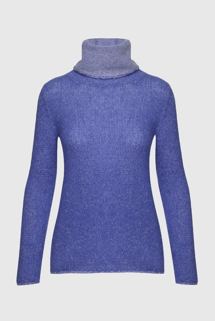 Panicale woman blue cashmere jumper for women купить с ценами и фото 155993 - photo 1