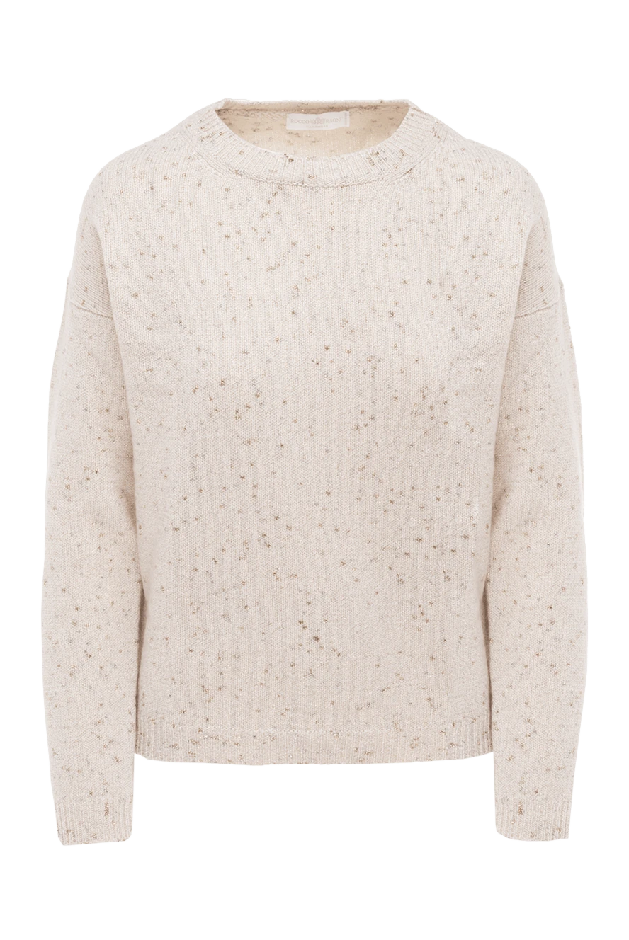 Rocco Ragni woman white jumper for women купить с ценами и фото 156087 - photo 1