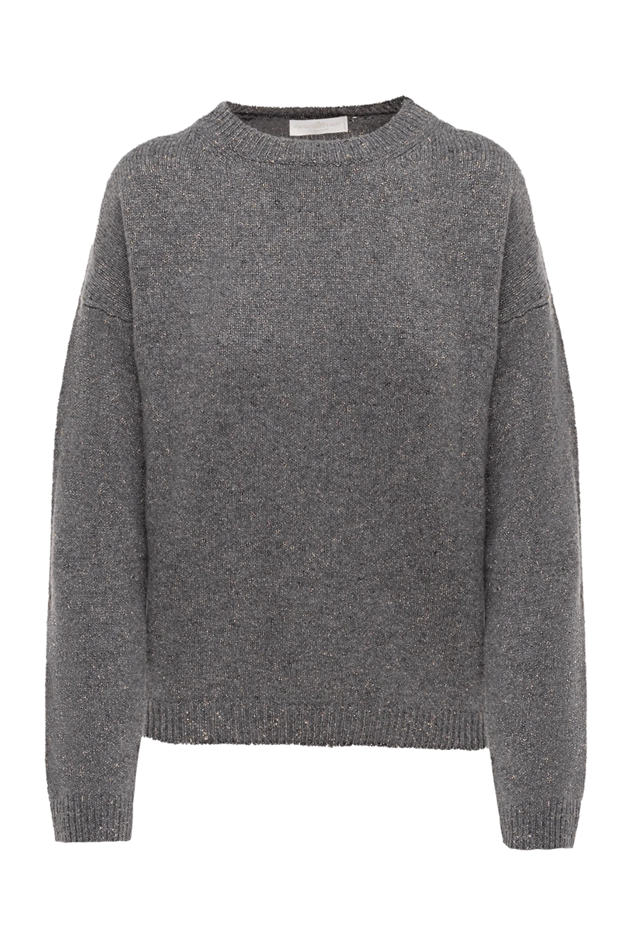 Rocco Ragni woman gray jumper for women купить с ценами и фото 156088 - photo 1