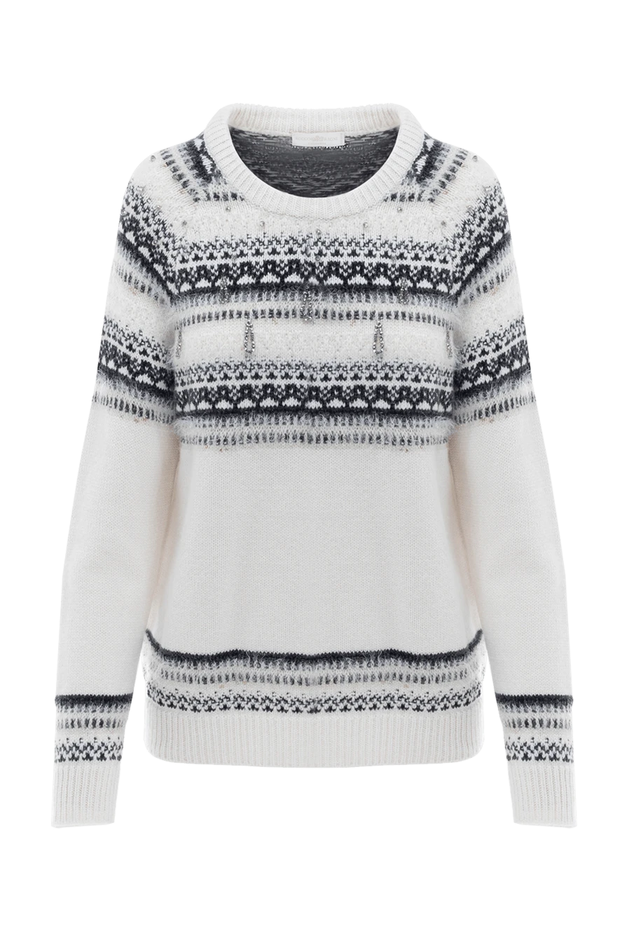 Rocco Ragni woman white jumper for women купить с ценами и фото 156089 - photo 1