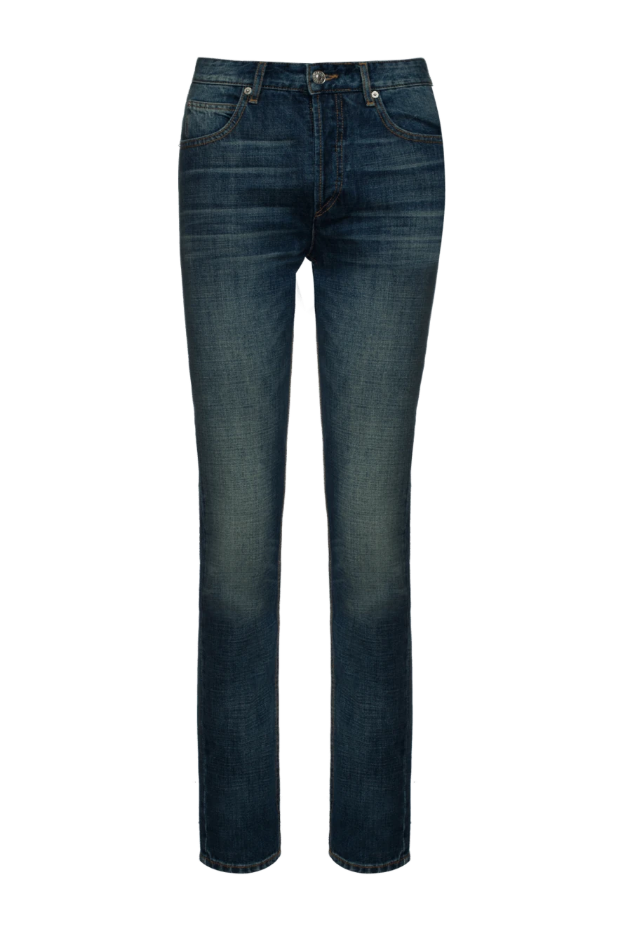 Isabel Marant woman blue cotton jeans for women купить с ценами и фото 156391 - photo 1