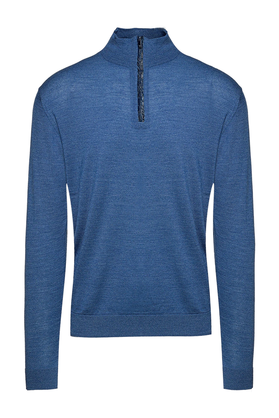 Torras man wool, silk and cashmere troyer blue for men купить с ценами и фото 156501 - photo 1