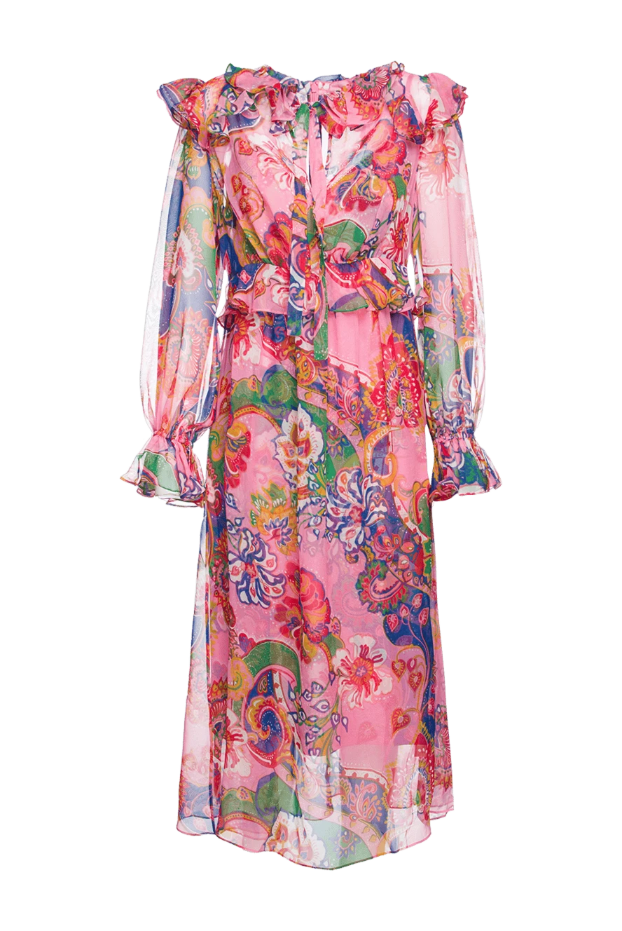 Zimmermann woman pink silk dress for women купить с ценами и фото 156601 - photo 1