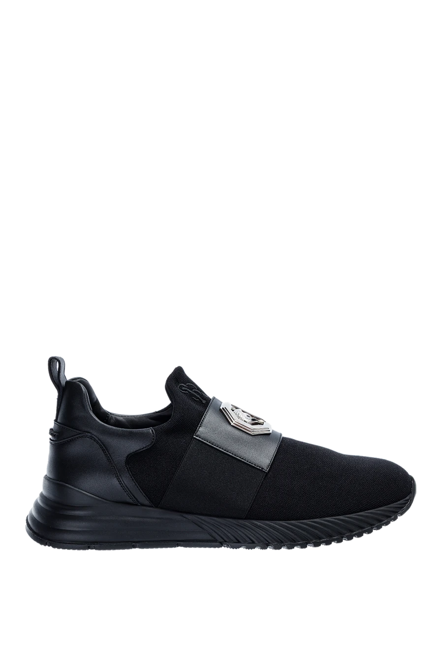 Stefano Ricci кроссовки из полиэстера черные мужские 156890 - фото 1