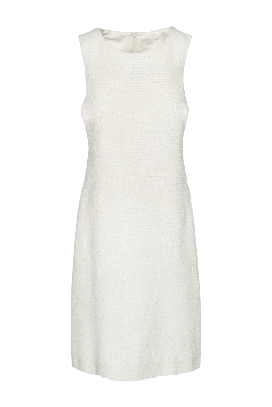 Peserico woman white dress for women купить с ценами и фото 157055 - photo 1