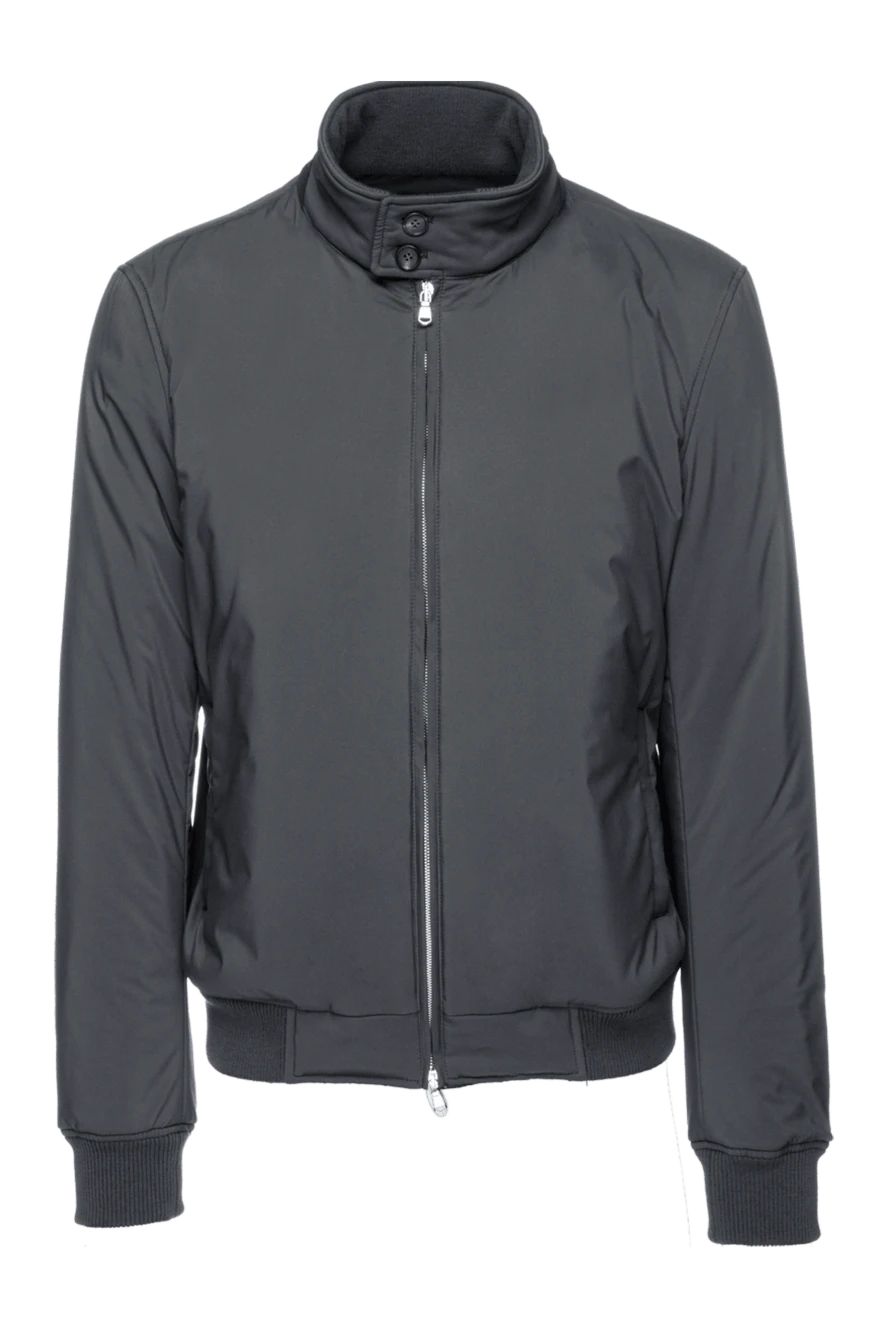 Cesare di Napoli man polyester jacket gray for men купить с ценами и фото 157151 - photo 1