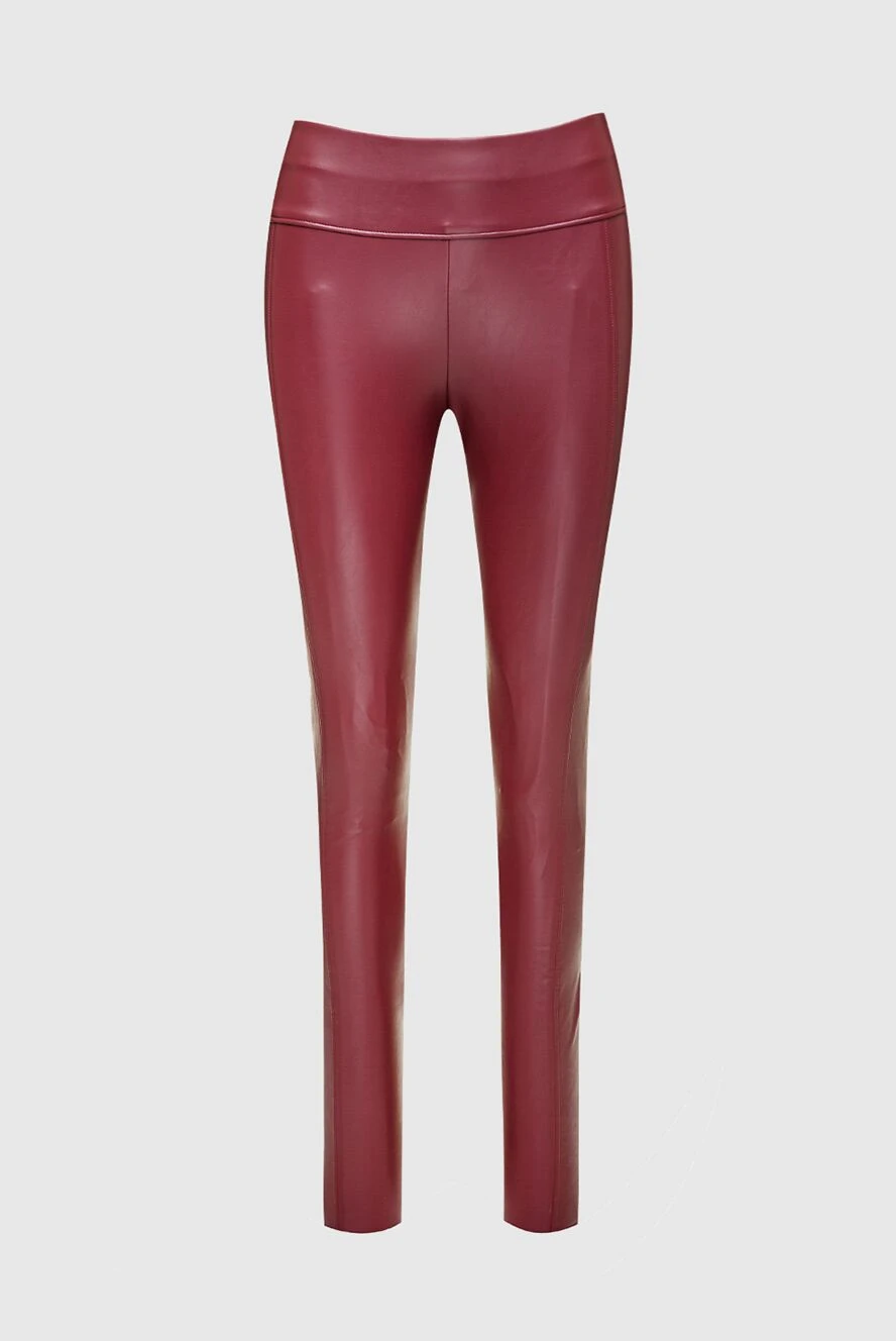 Wolford woman burgundy leggings for women купить с ценами и фото 157247 - photo 1