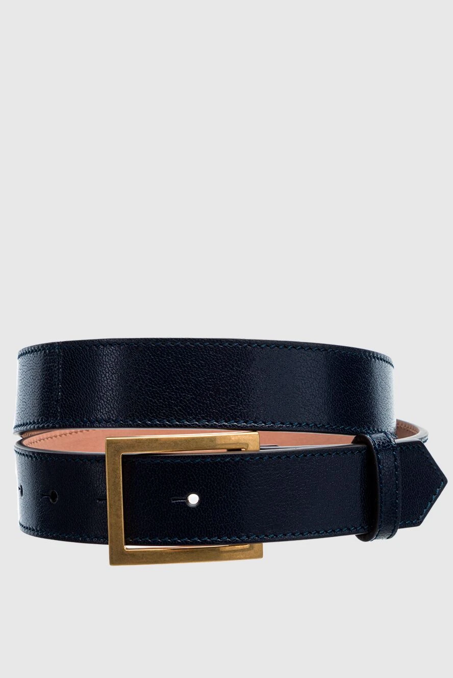 Givenchy woman blue leather belt for women купить с ценами и фото 157298 - photo 1