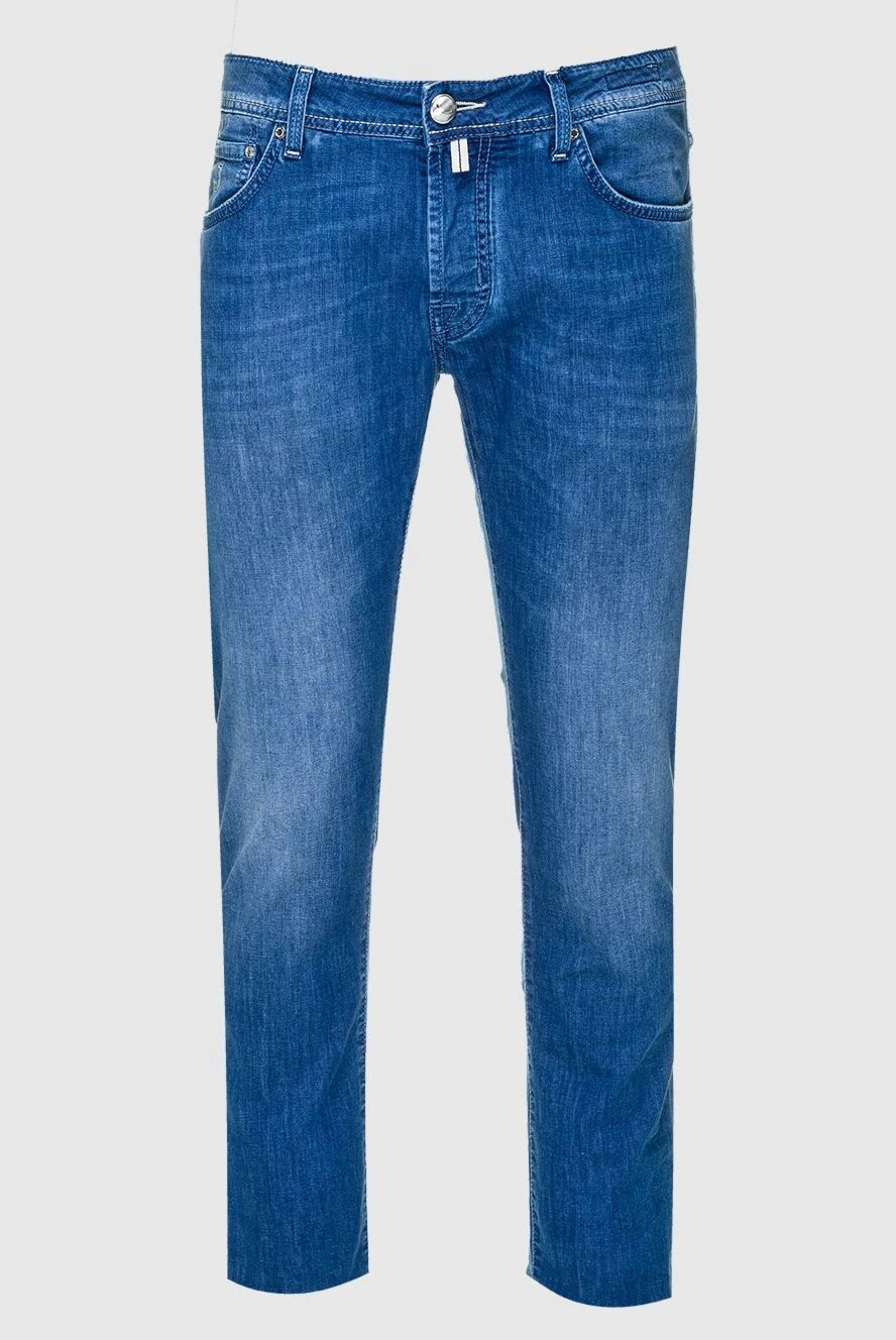 Jacob Cohen man blue jeans for men купить с ценами и фото 157426 - photo 1