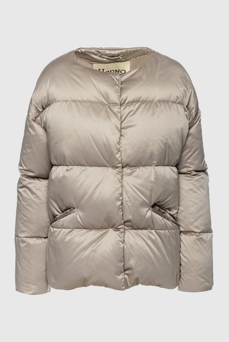 Herno woman beige polyamide down jacket for women купить с ценами и фото 157794 - photo 1