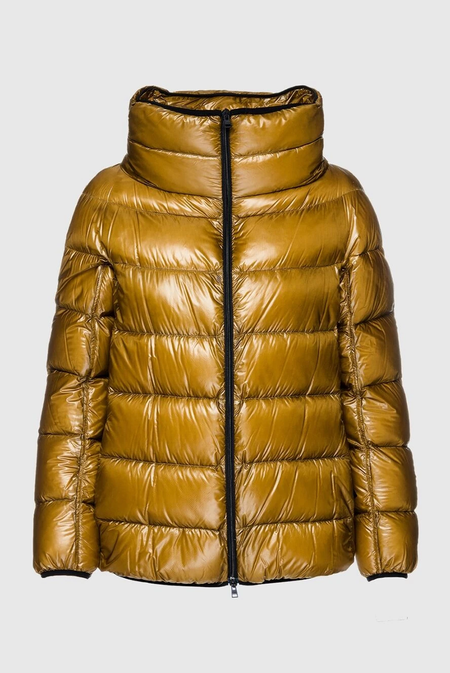 Herno woman women's yellow polyamide down jacket купить с ценами и фото 157799 - photo 1