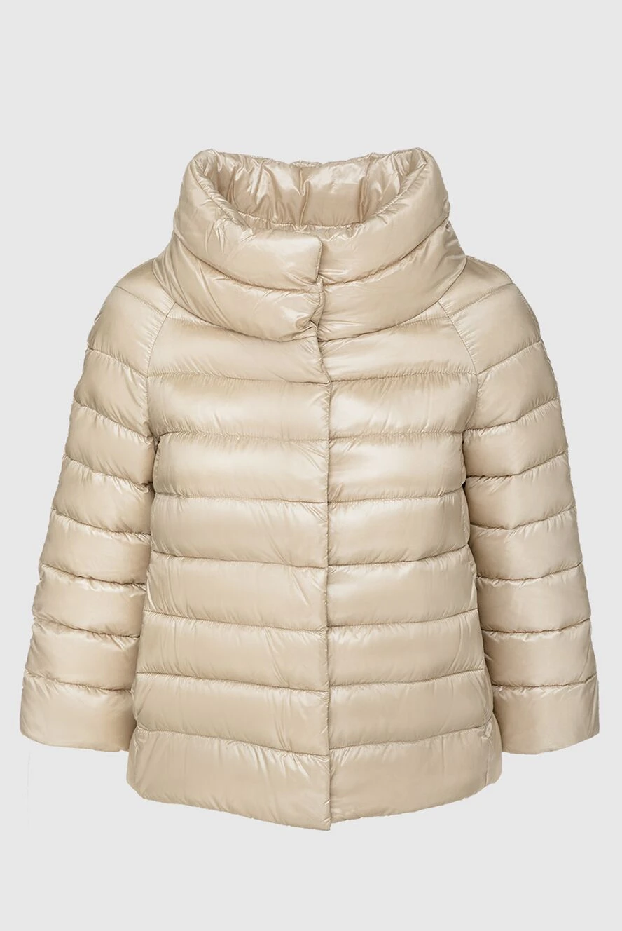 Herno woman beige polyamide down jacket for women купить с ценами и фото 157816 - photo 1