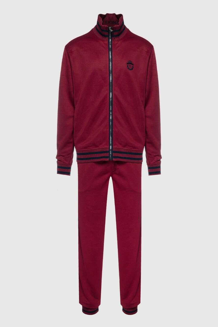 Billionaire man men's polyester sports suit, burgundy купить с ценами и фото 157898 - photo 1