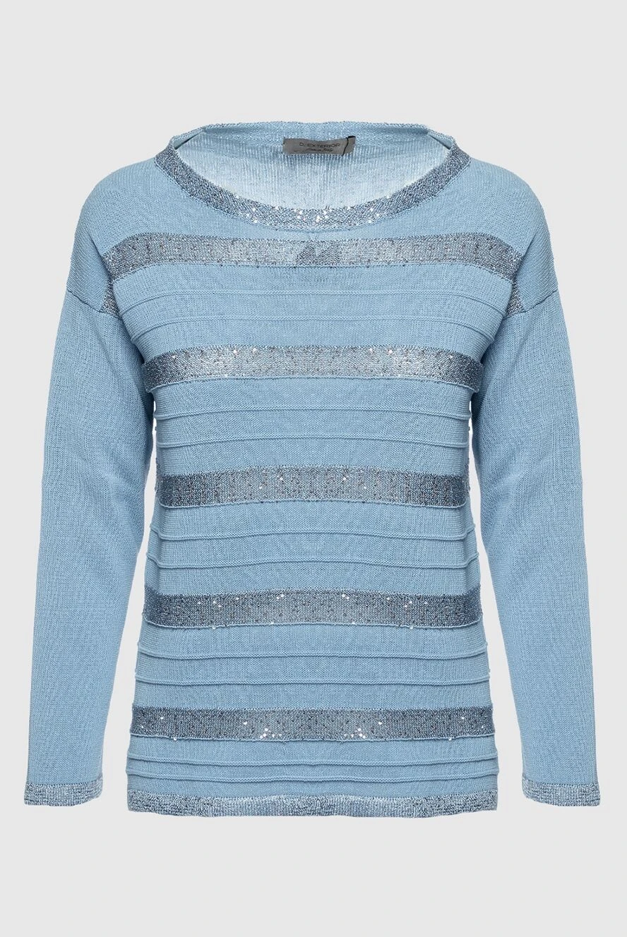 D.Exterior woman blue jumper for women купить с ценами и фото 157985 - photo 1