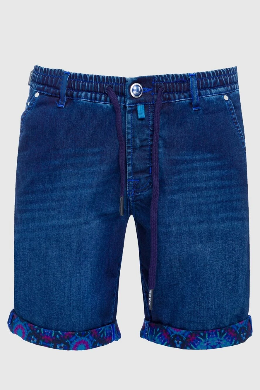 Jacob Cohen man shorts blue for men купить с ценами и фото 158044 - photo 1