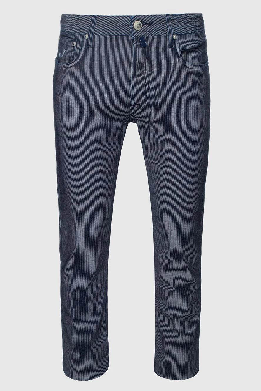 Jacob Cohen man gray cotton jeans for men купить с ценами и фото 158213 - photo 1