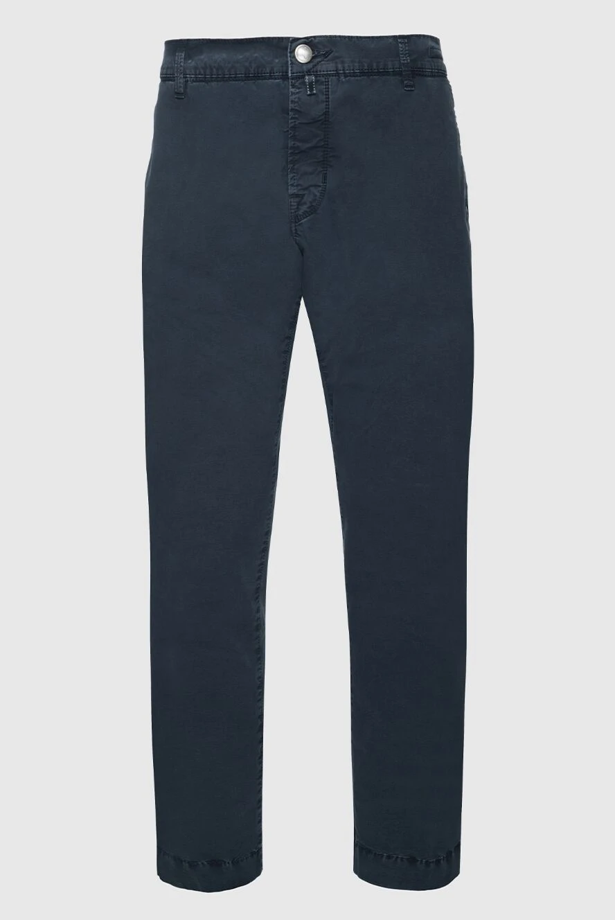 Jacob Cohen man blue cotton jeans for men купить с ценами и фото 158216 - photo 1