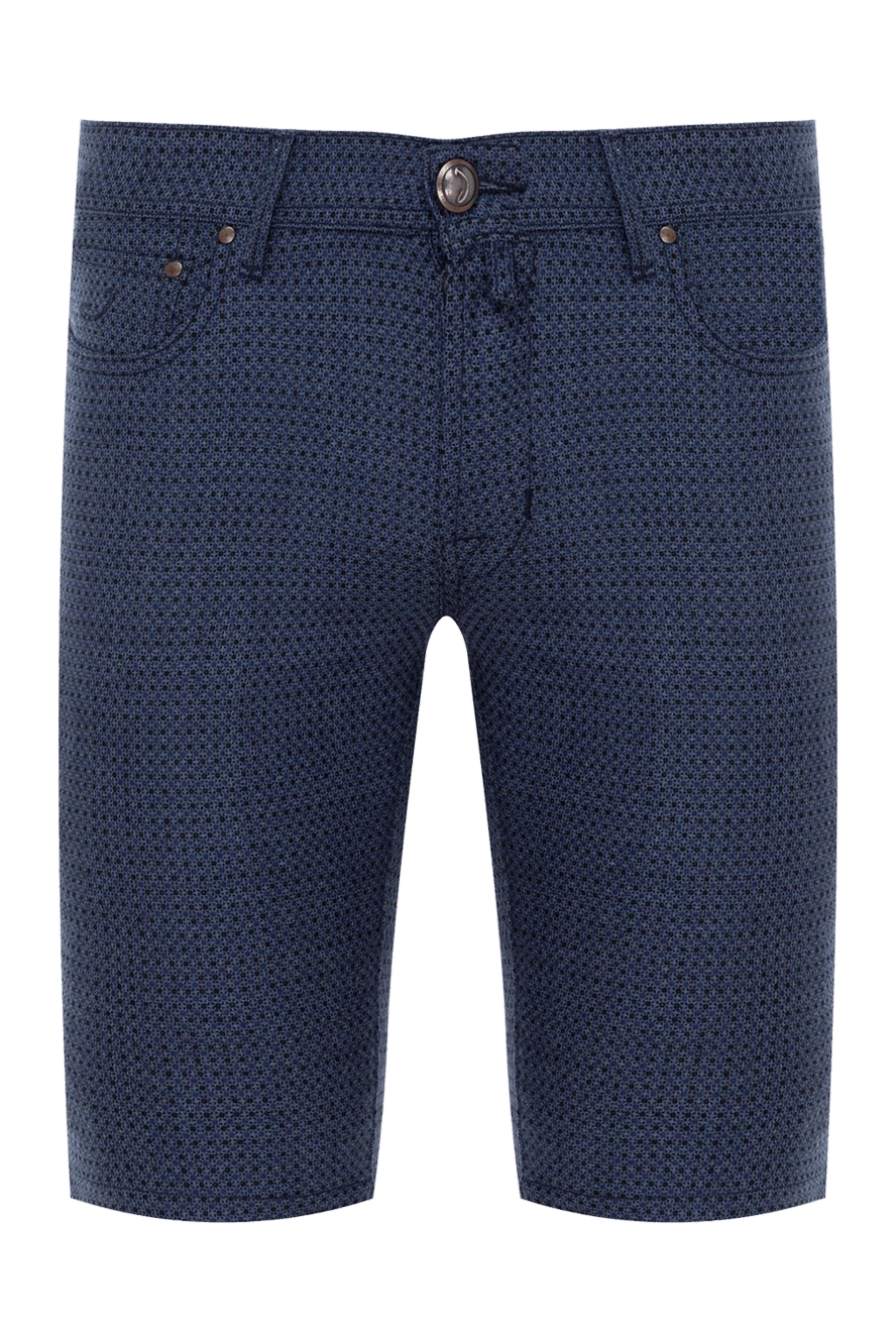 Jacob Cohen man blue wool shorts for men 158227 - photo 1